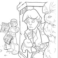 Star Wars Coloring Sheets on Star Wars Jedi Force Coloring Page Color Your Favorite Star Wars