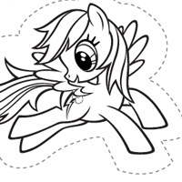 Printable Coloring on My Little Pony Games   Printables