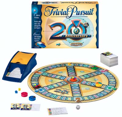 TRIVIAL PURSUIT 20th Anniversary Edition Game