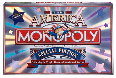 MONOPOLY Game - The America Edition Property Trading Game from PARKER BROTHERS