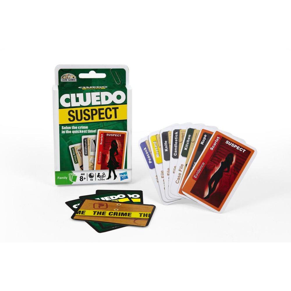 CLUEDO SUSPECT CARD GAME