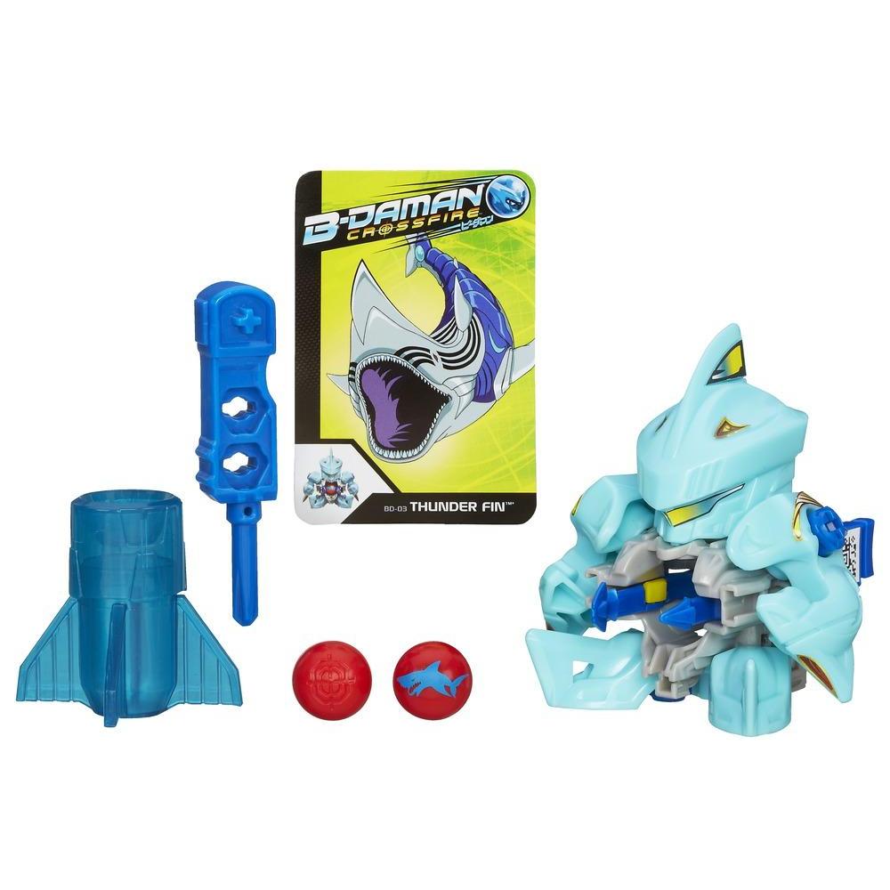 Daman Crossfire BD-03 Thunder Fin Figure | Toys for Boys | B-Daman