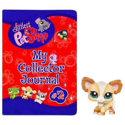 LITTLEST PET SHOP My Collector Journal #2 with Chihuahua Pet