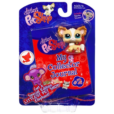LITTLEST PET SHOP My Collector Journal #2 with Chihuahua Pet