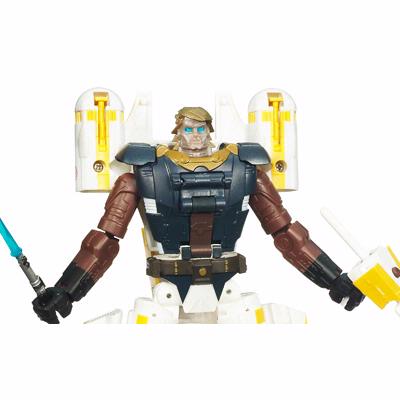 Star Wars TRANSFORMERS CROSSOVERS Anakin Skywalker to Y-Wing Bomber