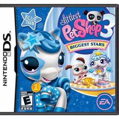   Shop Fashion on Hasbro   Littlest Pet Shop 3 Biggest Stars For Nintendo Ds  Blue Team