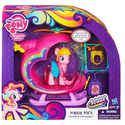 My Little Pony Pinkie Pie's Rainbow Helicopter Playset