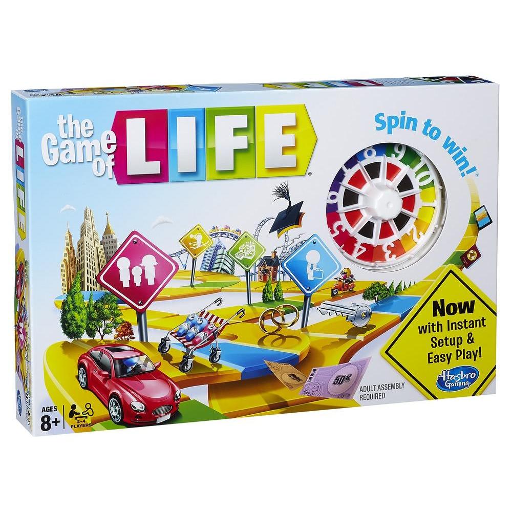 game of life by hasbro serial