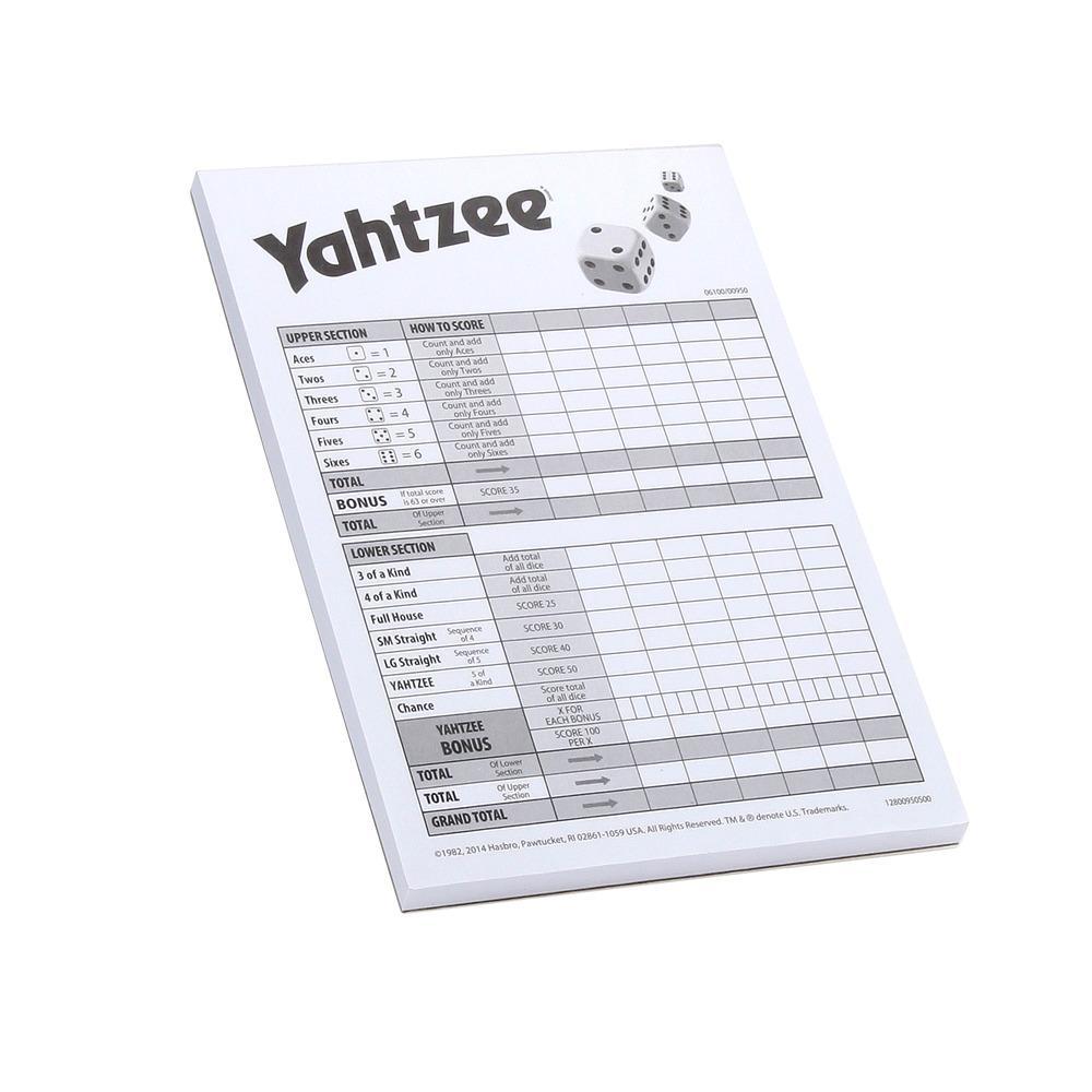How can you make Yahtzee score sheets?