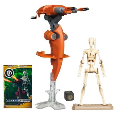 STAR WARS STAP Vehicle with BATTLE DROID Figure