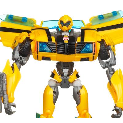 figurine transformers prime bumblebee