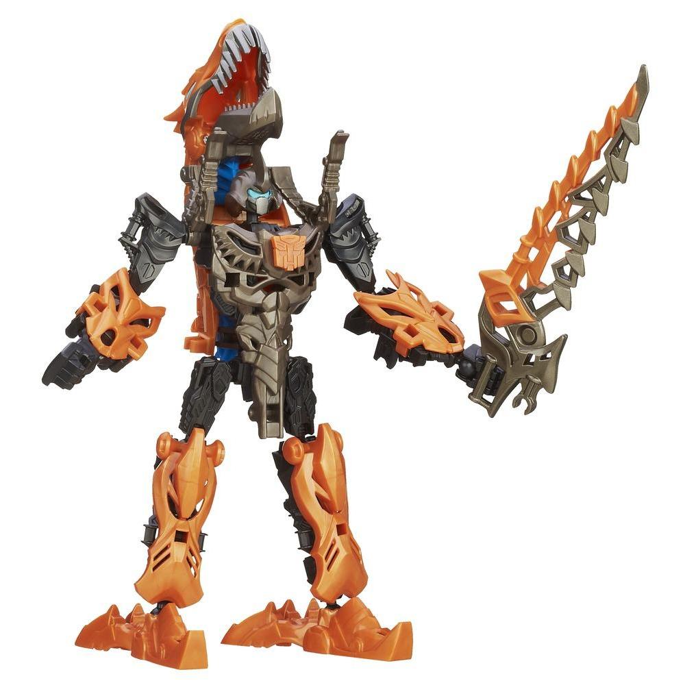 Hasbro Figurine Transformers : Construc Bots Dinobots Warriors : Hound et Wide