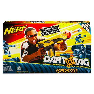 NERF DART TAG QUICK 16 Blaster