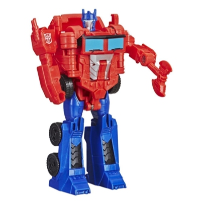 Transformers Cyberverse Action Attackers: 1-Step Changer Optimus Prime Action Figure Toy Product