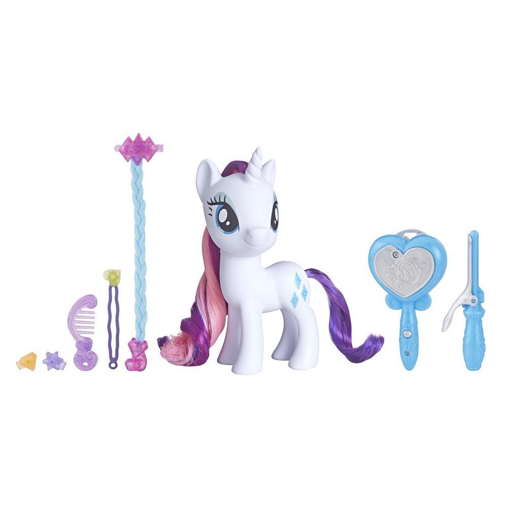 My Little Pony Magical Salon Rarity Toy -- 6-Inch Hair Styling Fashion Pony