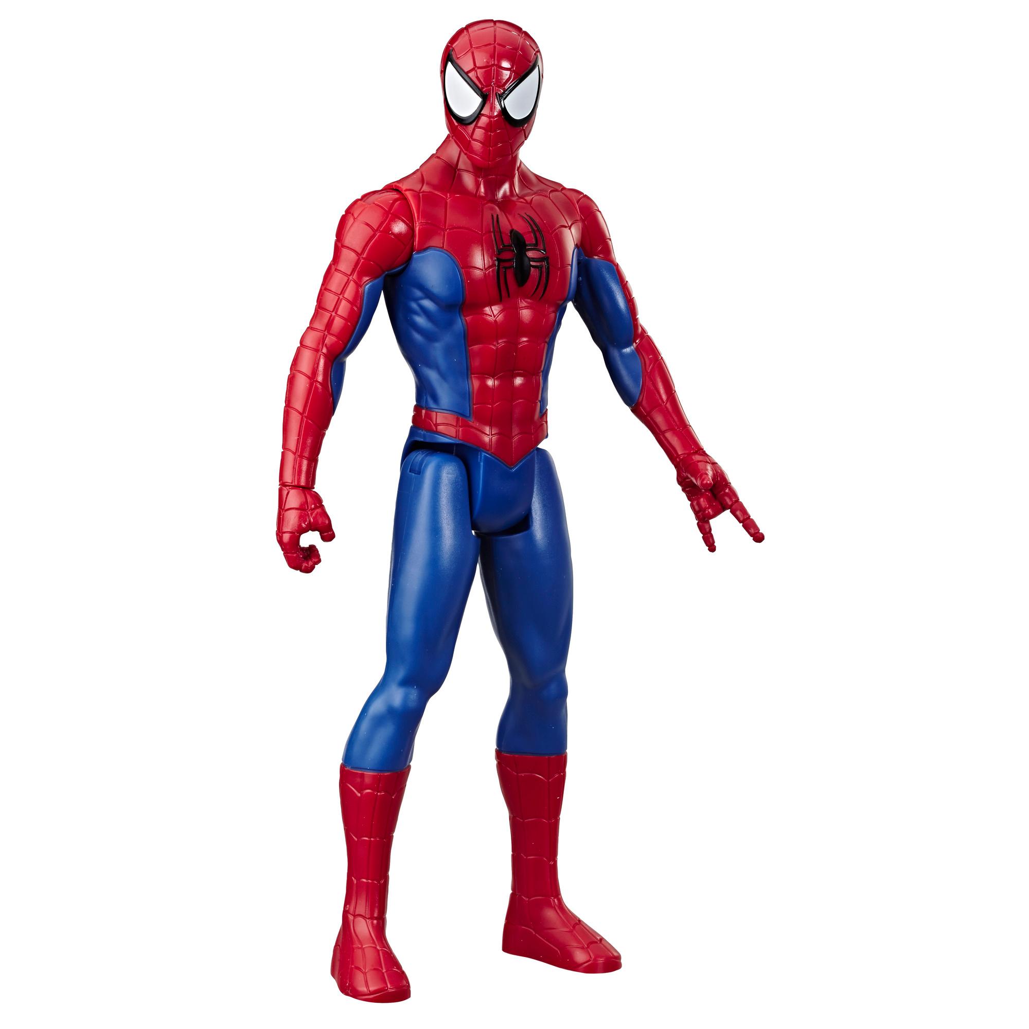Marvel Spider-Man Titan Hero Series Spider-Man 30 cm høj superhelteactionfigur med Titan Hero FX-stik