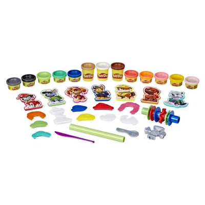 Play-Doh|Play-Doh PAW Hero-pakke med kreativt legetøj med 13 giftfri