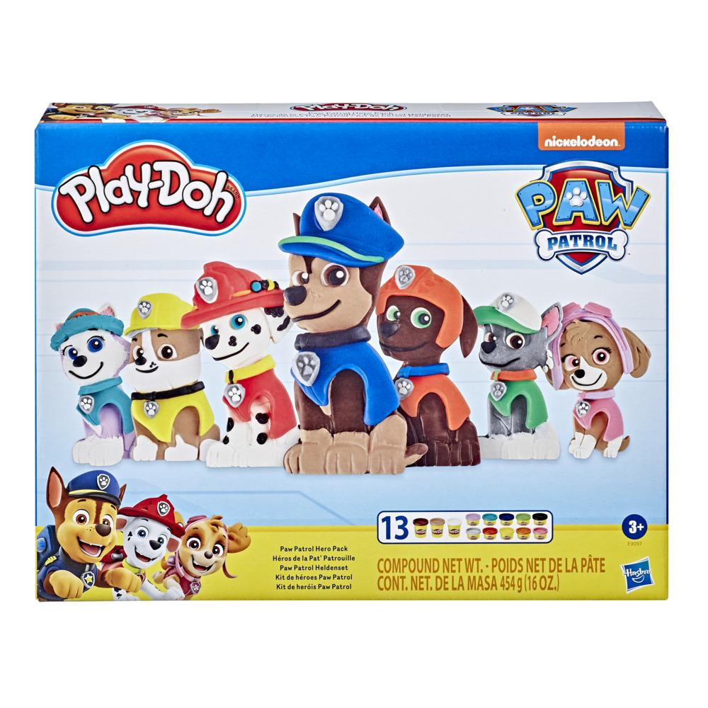 Play-Doh|Play-Doh PAW Hero-pakke med kreativt legetøj med 13 giftfri