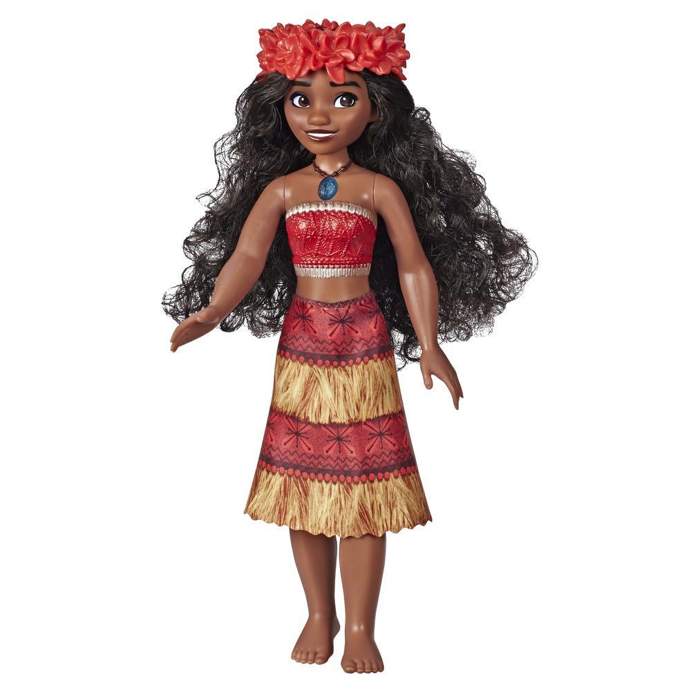 Disney Princess Musical Moana Fashion Doll with Shell Necklace, Sings 