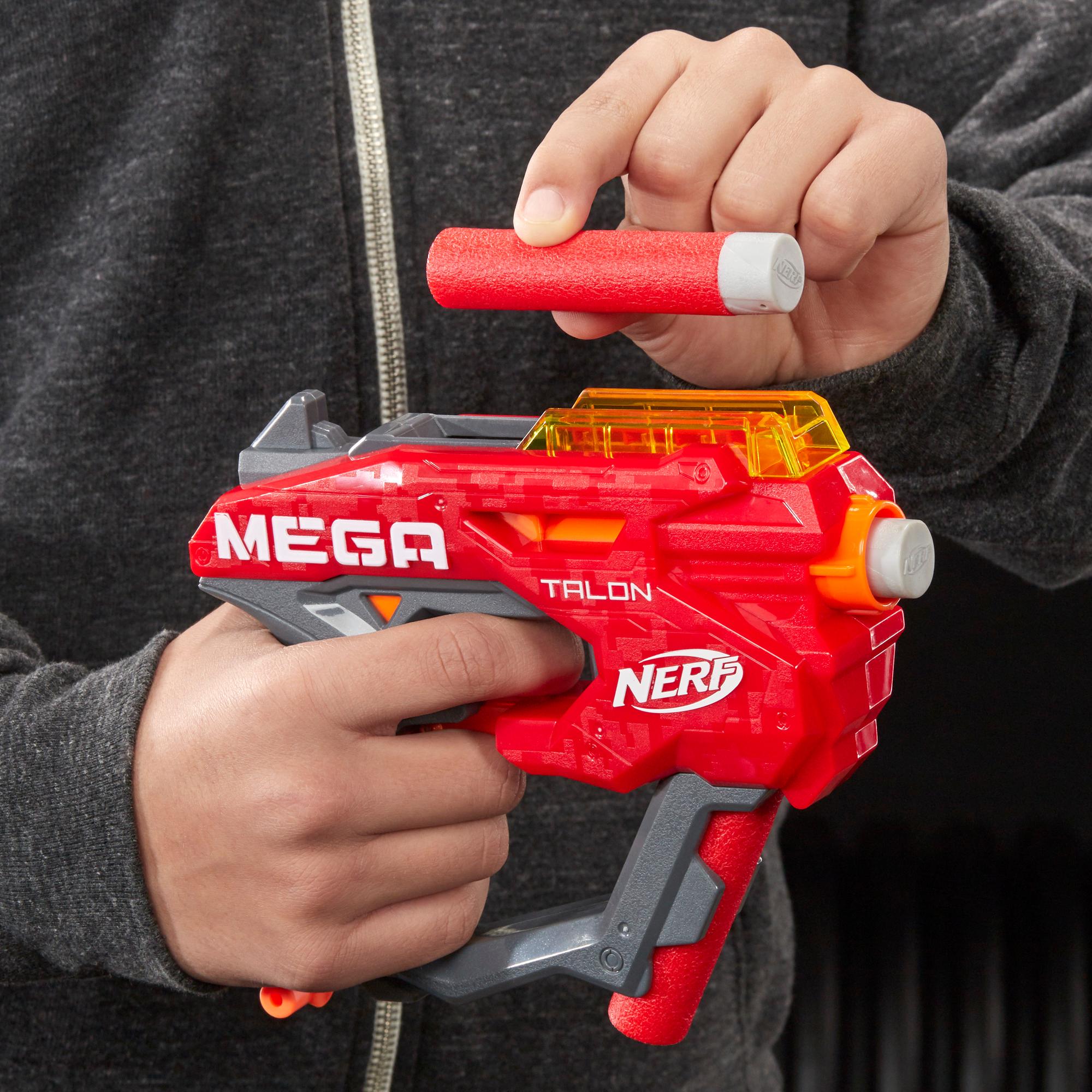 Nerf Mega Talon Blaster – enthält 3 AccuStrike Nerf Mega Darts – für Kinder, Teenager, Erwachsene
