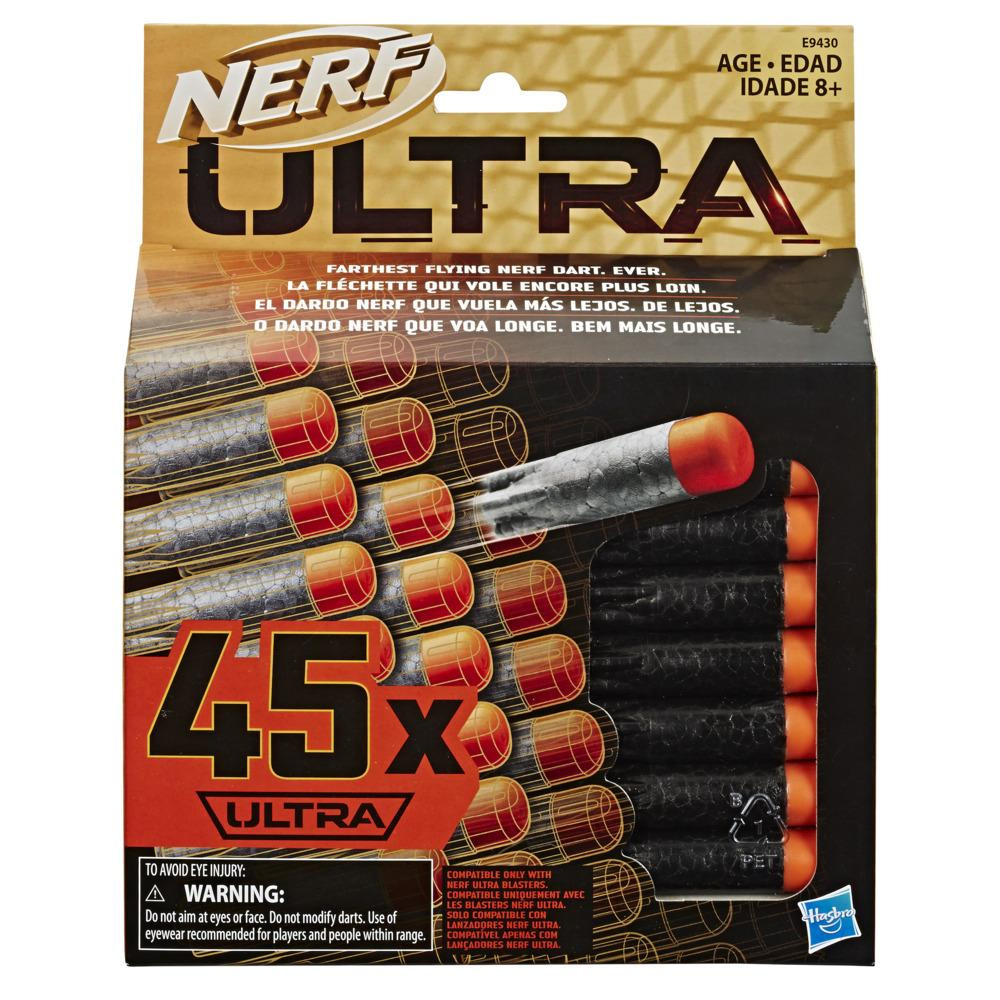 Nerf Ultra 45-Dart Nachfüllpack – der ultimative Nerf Dart Spaß – Nur mit Nerf Ultra Blastern kompatibel