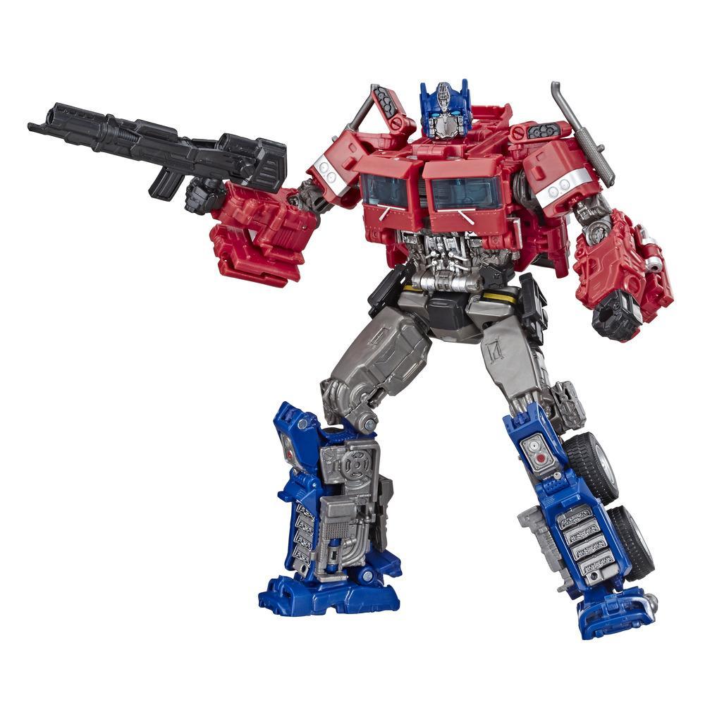 Transformers Toys Studio Series 38 Voyager Class Transformers: Bumblebee movie Optimus Prime Action Figure - Ages 8 and Up, 6.5-inch
