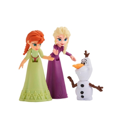 ♥ Frozen Mini Puzzle Set 4-teilig ab 3 Jahre Eiskönigin Anna Elsa Spielset NEU ♥ 