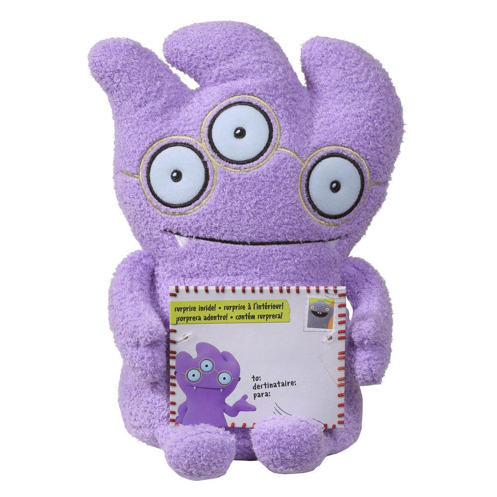Ugly Dolls To-Go Stuffed Plush Toy 5" inch tall Clip On BABO PURPLE 