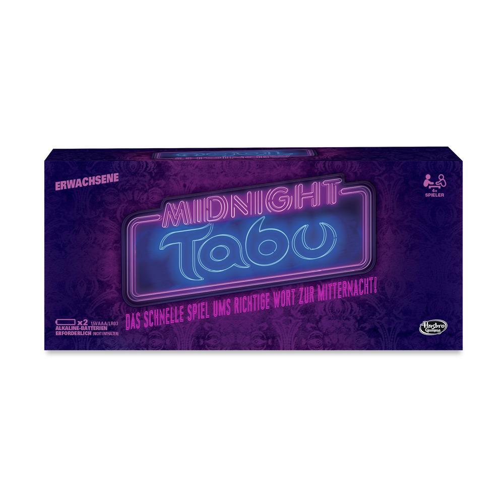 Hasbro Spiel Tabu MidnightPartyspielGesellschaftsspiel ab 18 Jahre 