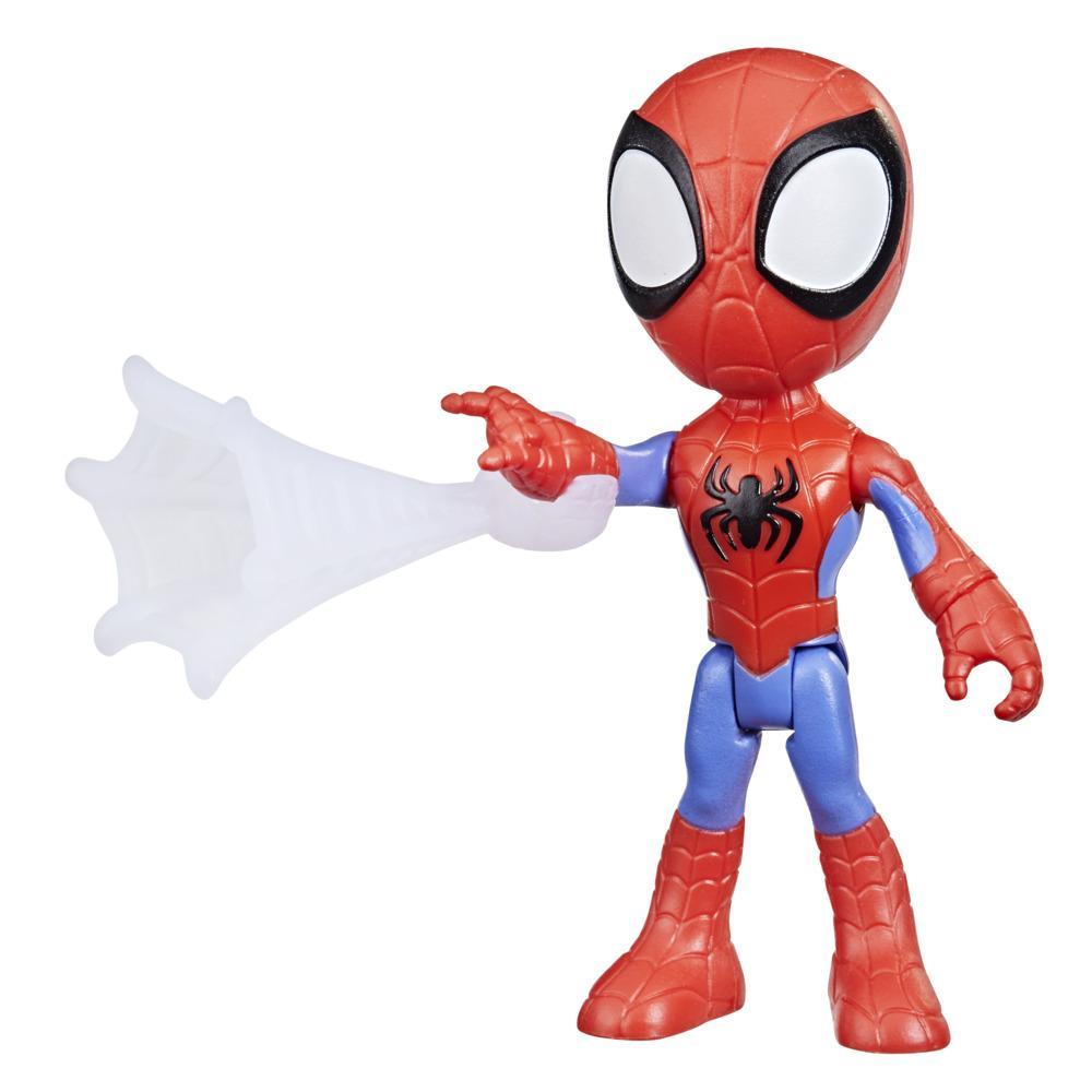Marvel Spidey and His Amazing Friends Spidey Figur, 10 cm große Action-Figur und 1 Accessoire, für Kinder ab 3 Jahren