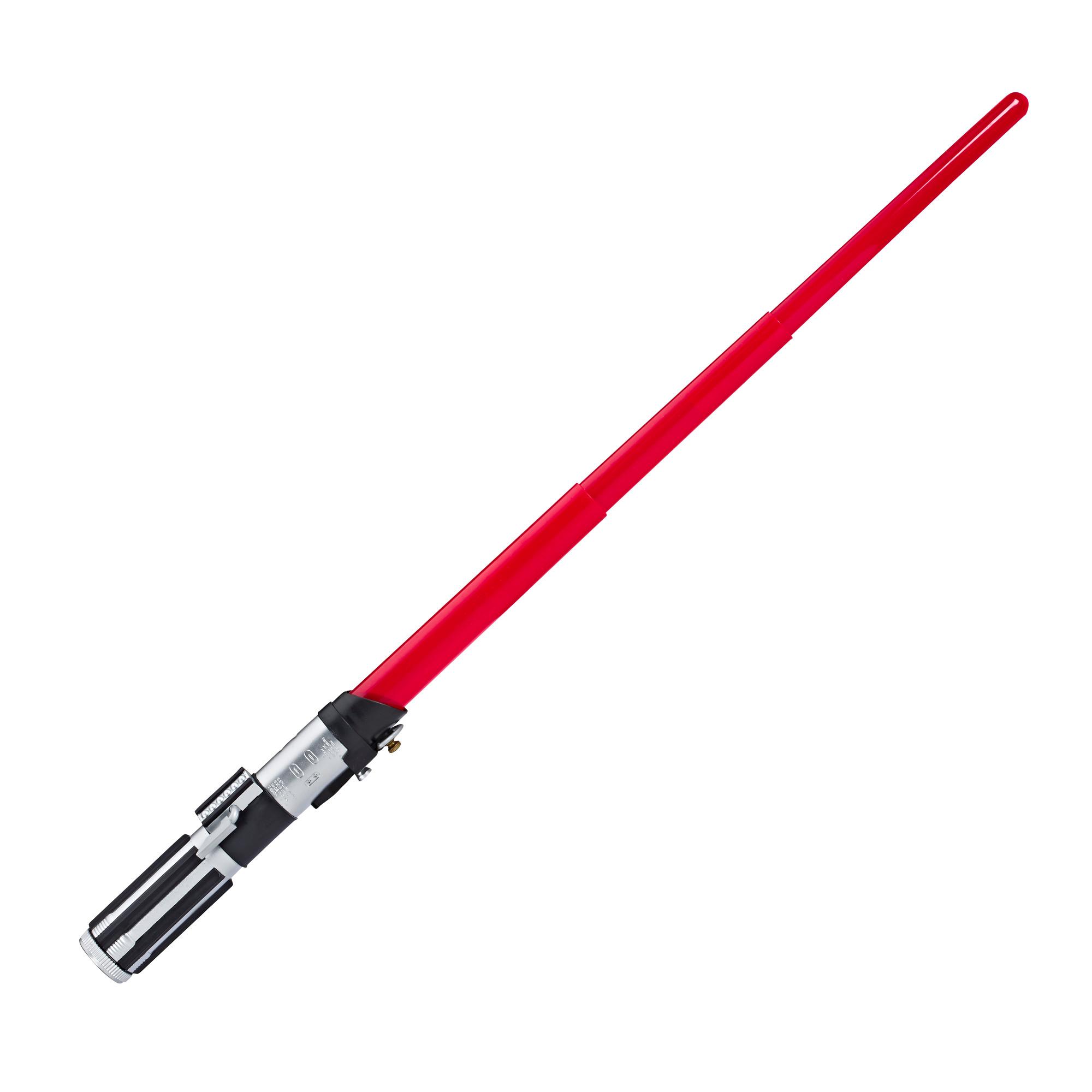 Star Wars Darth Vader rotes Lichtschwert Spielzeug für Kinder ab 6 Jahren mit Lichtern und Sounds