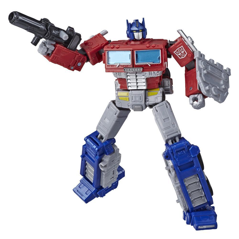 Transformers Spielzeug Generations War for Cybertron: Earthrise Leader WFC-E11 Optimus Prime, 17,5 cm