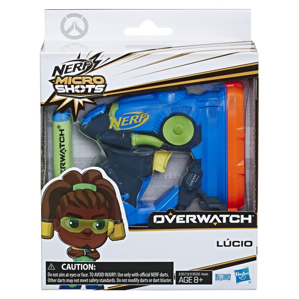 Nerf MicroShots Overwatch Lucio Blaster