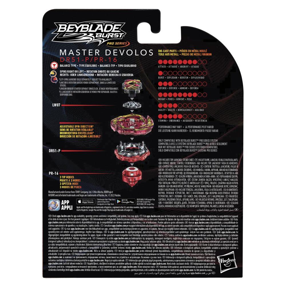 Beyblade Burst Pro Series Master Devolos Starter Pack