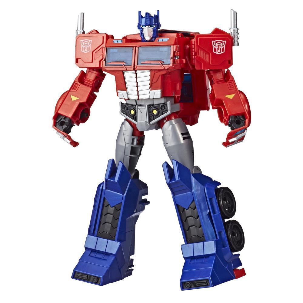 Transformers Cyberverse Action Attacker Ultimate Figur Optimus Prime