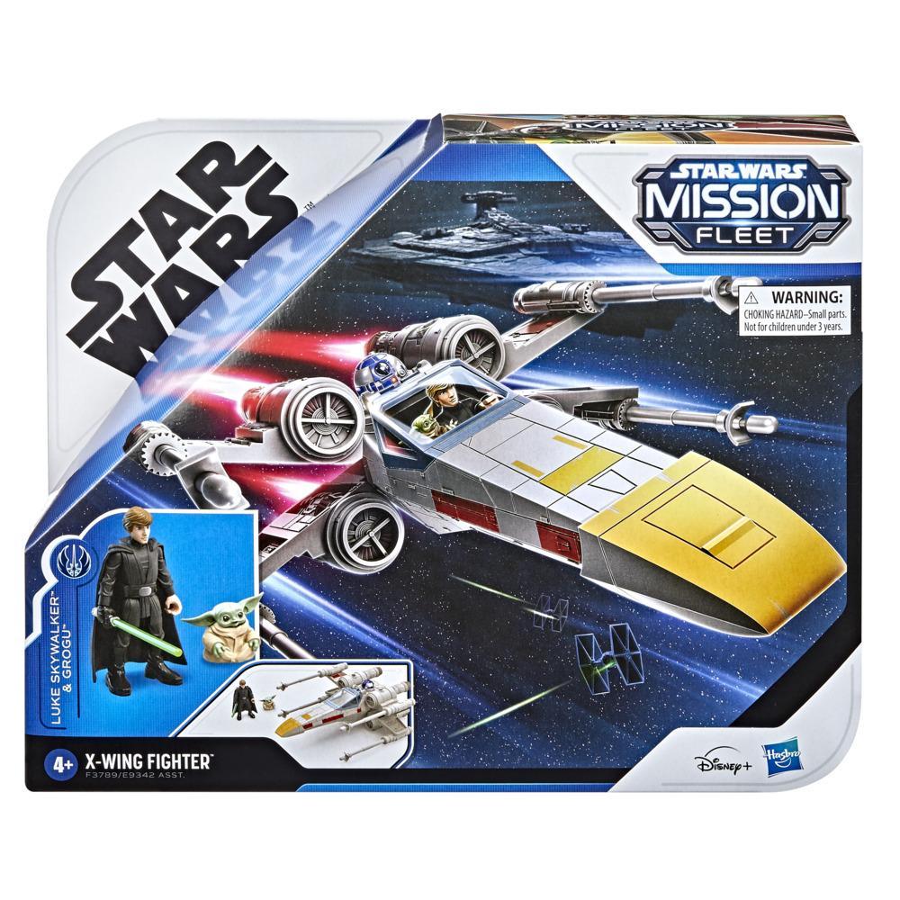 Star Wars Mission Fleet Luke Skywalker & Grogu X-Wing Fighter