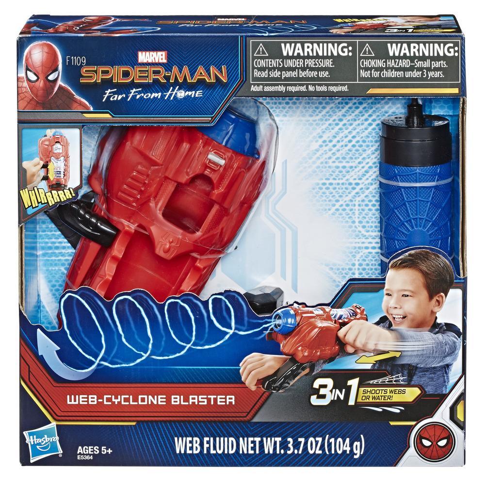 Spider-Spirale Spielzeug Pistole NEU Hasbro E5364 Spider-Man Zyklon-Blaster 