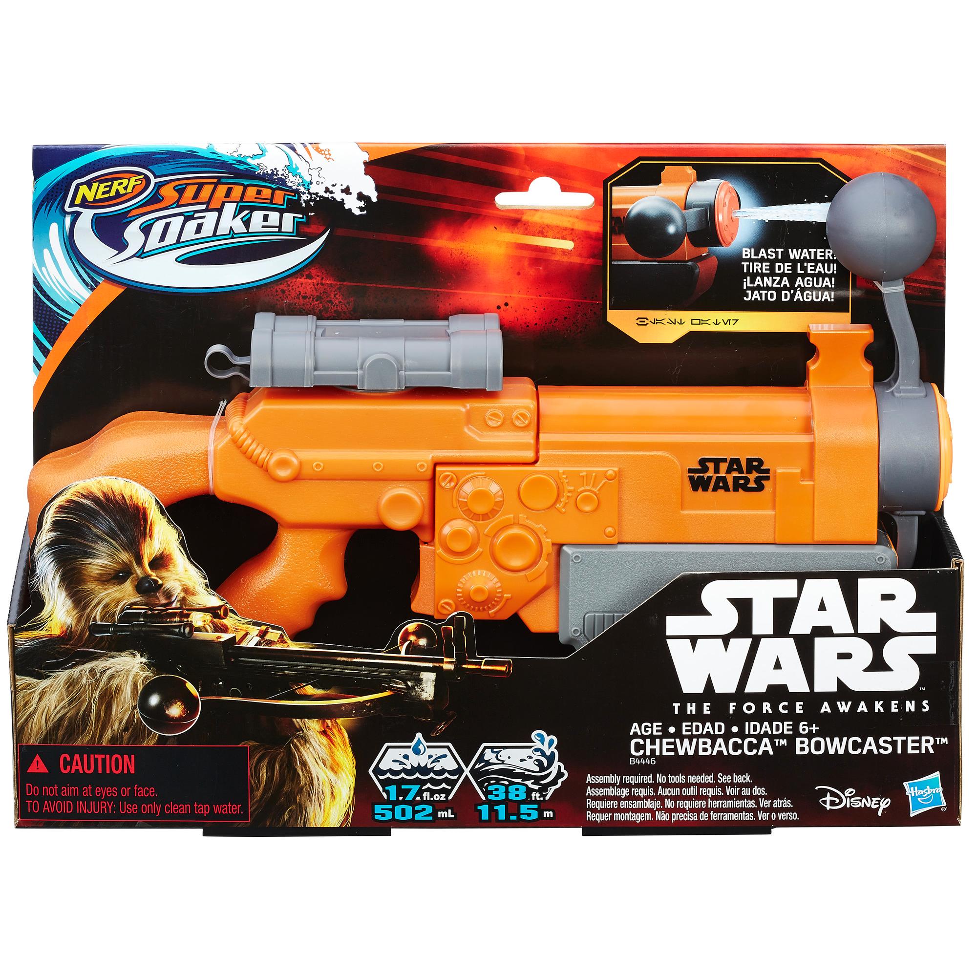 Star Wars E7 Super Soaker Chewbacca Bowcaster Blaster