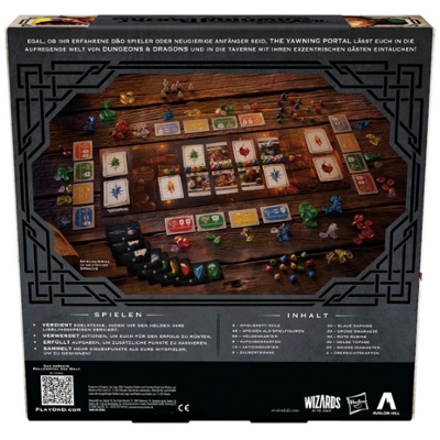Dungeons & Dragons: The Yawning Portal Game, D&D Strategy Board Game for 1-4 Players, Ages 12+