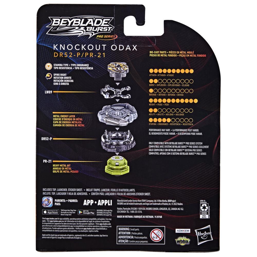 Beyblade Burst Pro Series Knockout Odax Starter Pack
