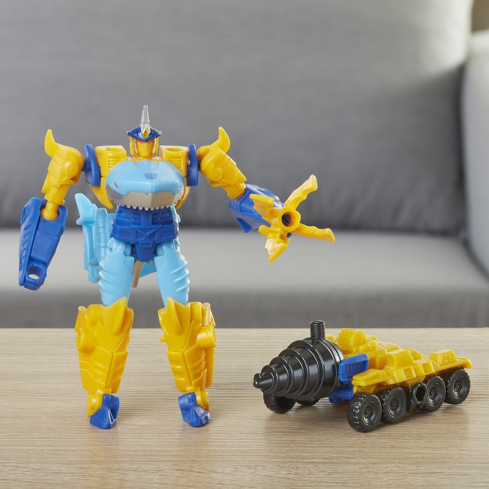 Transformers Cyberverse Cambiador de 1 pasos Sky-Byte Figura De Acción 