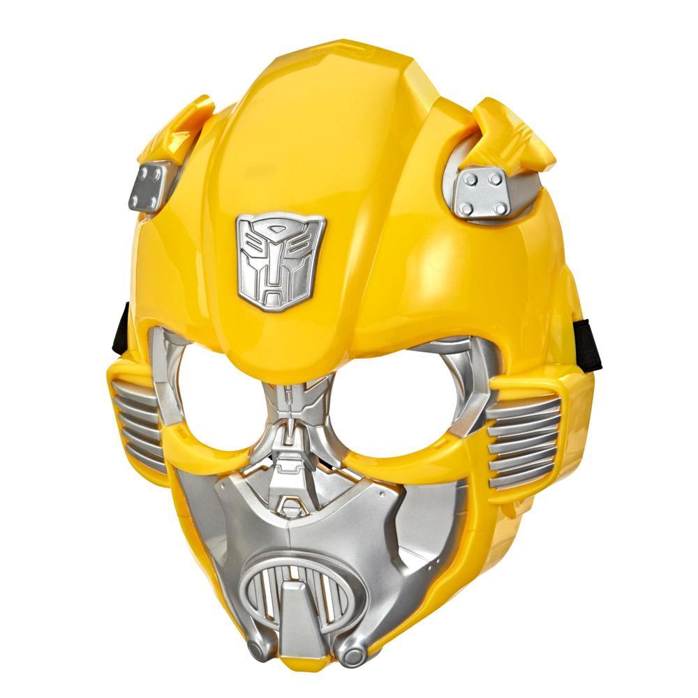 Transformers Spielzeuge Bumblebee Rollenspielmaske zum Film Transformers: Aufstieg der Bestien, Kostümmaske für Kinder ab 5 Jahren, 25 cm