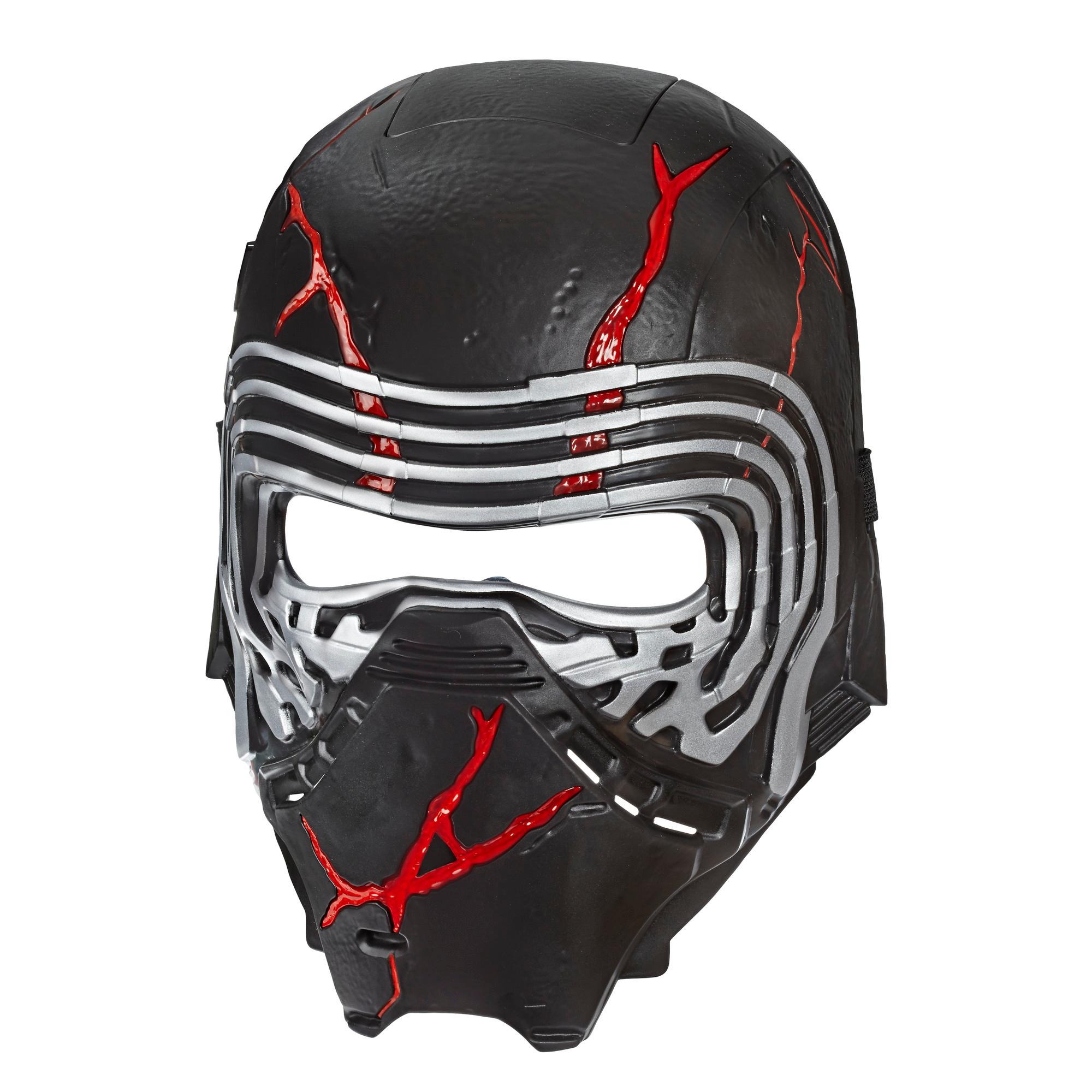 Star Wars: Der Aufstieg Skywalkers Oberster Anführer Kylo Ren Force Rage Elektronische Maske für Kids Rollenspiele, zum Verkleiden