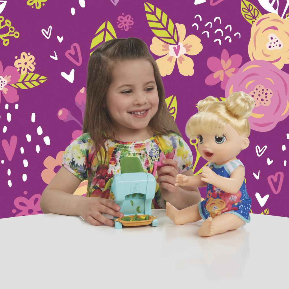 Hasbro Baby Alive Babypuppe Spielpuppe Nudelspaß mit Nudelmaschine & Knete