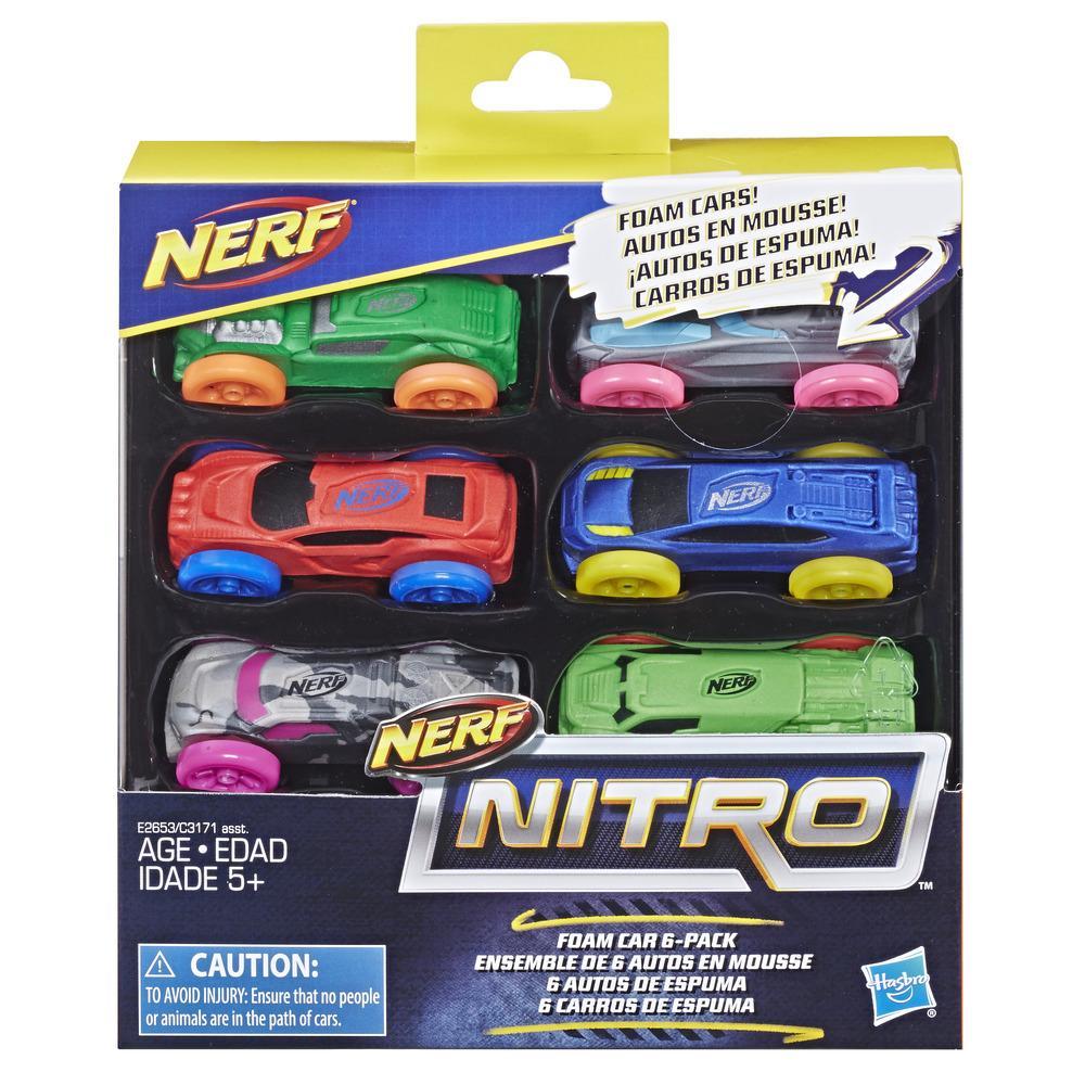 Nerf Nitro Foam Car 6-Pack