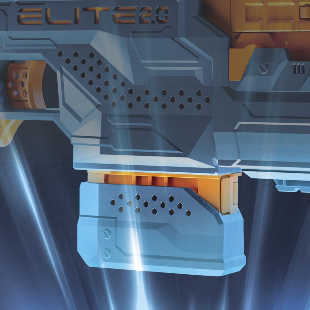 Nerf Elite 2.0 Phoenix CS-6 Μηχανοκίνητος εκτοξευτής, 12 επίσημα βελάκια Nerf, Στόχαστρο, Γεμιστήρας, Ενσωματωμένες δυνατότητες εξατομίκευσης