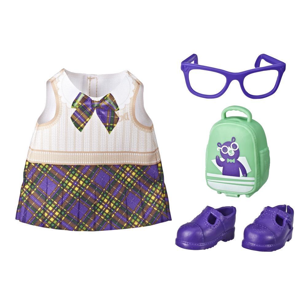 Littles by Baby Alive, Little Styles Ready for School Outfit for Littles Dolls