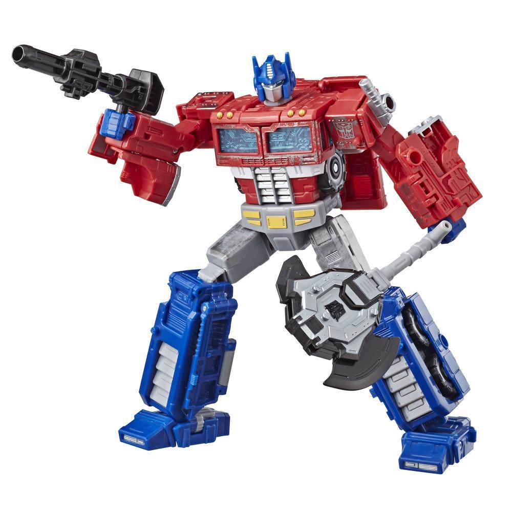 Transformers Generations War for Cybertron: Siege Voyager Class WFC-S11 Optimus Prime Φιγούρα Δράσης