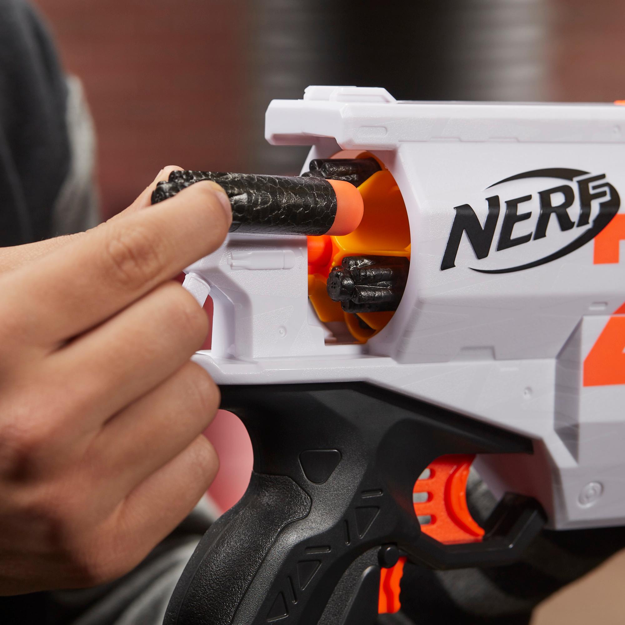 Μηχανοκίνητος Εκτοξευτής Nerf Ultra Two -- Γρήγορο οπίσθιο ξαναγέμισμα, 6 βελάκια Nerf Ultra -- Συμβατός μόνο με βελάκια Nerf Ultra