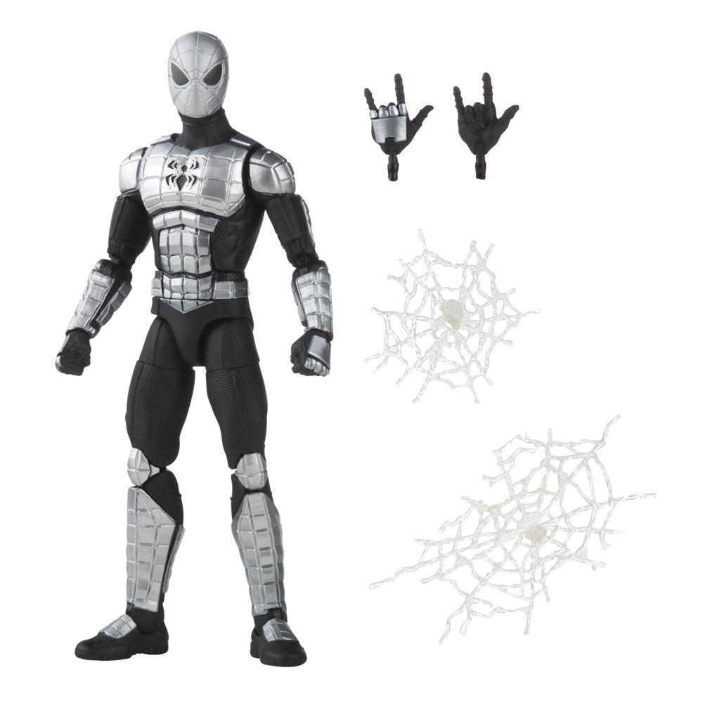 Marvel Legends Series Spider-Man 6-inch Spider-Armor Mk I Action Figure Toy, Includes 4 Accessories